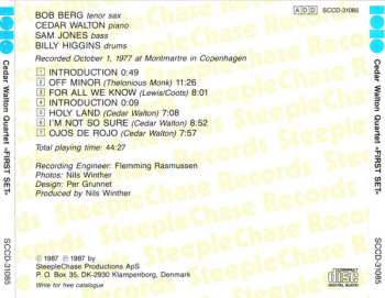 CD Cedar Walton Quartet: First Set 474499