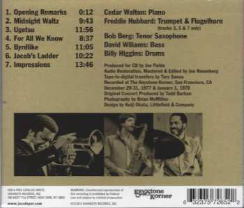 CD Cedar Walton: Reliving The Moment - Live At The Keystone Korner 190632