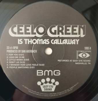 LP Cee-Lo: CeeLo Green Is Thomas Callaway 6604