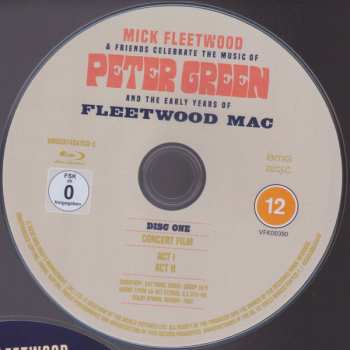 2CD/Blu-ray Mick Fleetwood & Friends: Celebrate The Music Of Peter Green And The Early Years Of Fleetwood Mac 6606