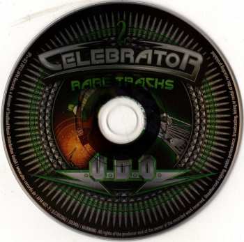 2CD U.D.O.: Celebrator - Rare Tracks DIGI 6633