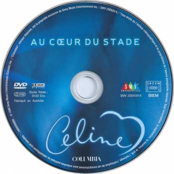 DVD Céline Dion: Au Cœur Du Stade 3097