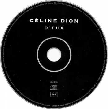 CD Céline Dion: D'Eux 8504