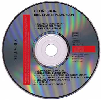 CD Céline Dion: Dion Chante Plamondon 9768
