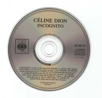 CD Céline Dion: Incognito 514226