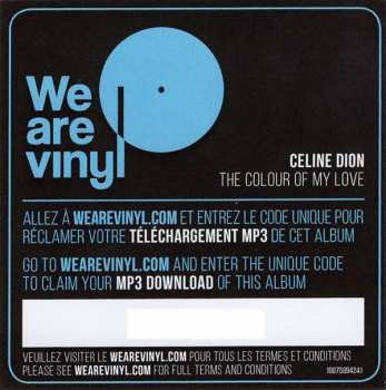 2LP Céline Dion: The Colour Of My Love 7564