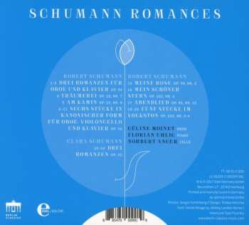 CD Céline Moinet: Schumann Romances DIGI 175372
