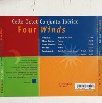 CD Cello Octet Conjunto Ibérico: Four Winds 528248