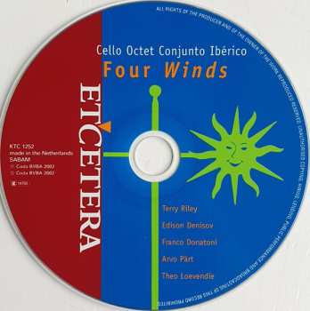 CD Cello Octet Conjunto Ibérico: Four Winds 528248