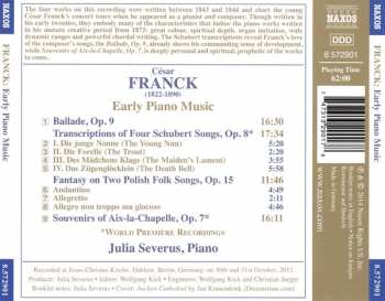 CD César Franck: Early Piano Music 301371