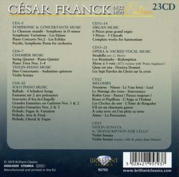 CD César Franck: Edition 23 CD DLX 440138