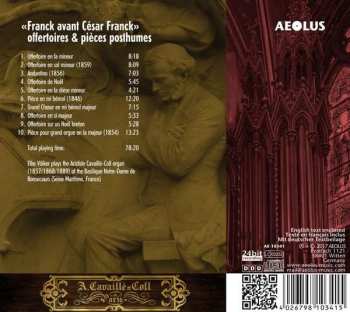 CD César Franck: Franck Avant César Franck: Offertoires & Pièces Posthumes 329711