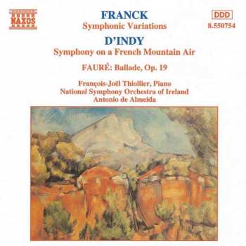 Album César Franck: French Music For Piano & Orchestra
