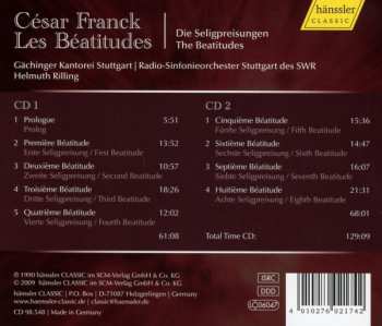 2CD César Franck: Les Béatitudes = Die Seligpreisungen = The Beatitudes 178924