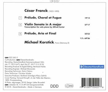 CD César Franck: Michael Korstick Plays César Franck 151359