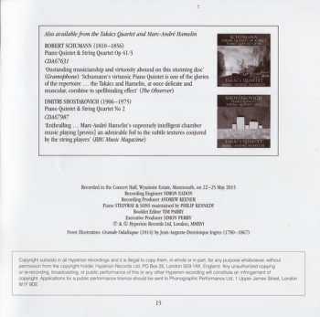 CD César Franck: Piano Quintet • String Quartet 294304
