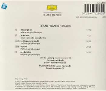 CD César Franck: Rédemption / Nocturne / Le Chasseur Maudit / Psyché / Les Éolides 194490