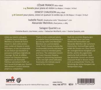 CD César Franck: Sonate Pour Piano Et Violon / Concert 94238