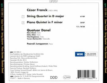 CD César Franck: String Quartet; Piano Quintet 113827