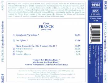 CD César Franck: Symphonic Variations, Les Djinns, Piano Concerto No. 2 330476