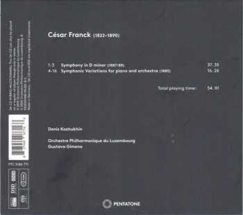 SACD César Franck: Symphony In D Minor - Symphonic Variations DIGI 113347