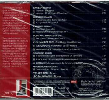 CD Cesare Siepi: Liederabend  447001