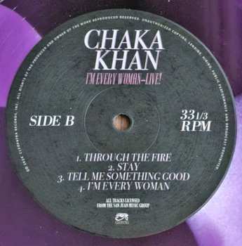 LP Chaka Khan: I'm Every Woman - Live! LTD | CLR