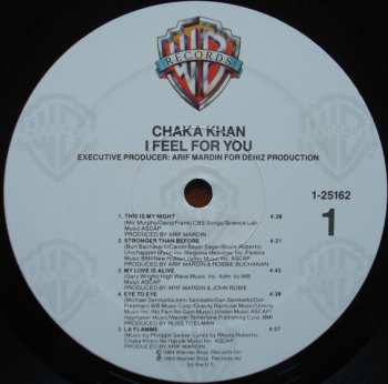 LP Chaka Khan: I Feel For You