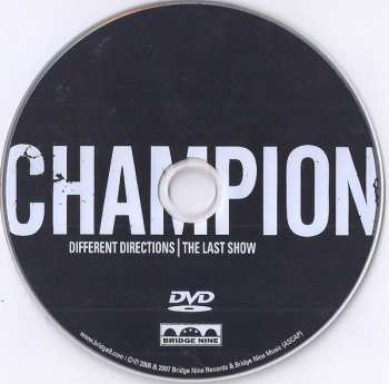 CD/DVD Champion: Different Directions (The Last Show) 101424