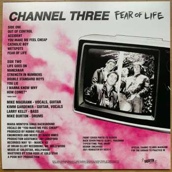 LP Channel 3: Fear Of Life LTD 311882