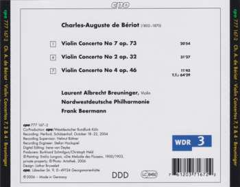 CD Charles-Auguste De Bériot: Violin Concertos 177465