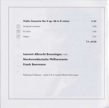CD Charles-Auguste De Bériot: Violin Concertos 177465