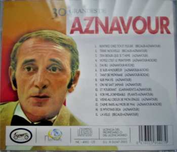 CD Charles Aznavour: 30 Grandes De Aznavour Sur Ma Vie 447013