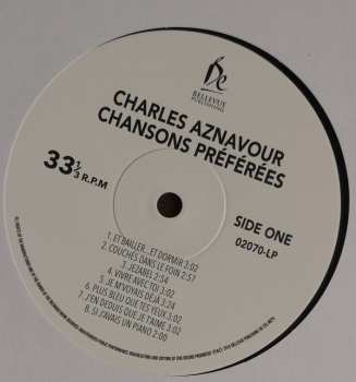 LP Charles Aznavour: Chansons Préférées 430450