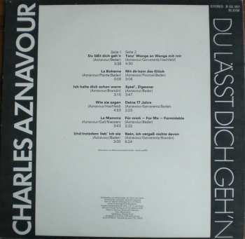 LP Charles Aznavour: Du Lässt Dich Geh'n 52891