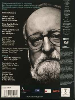 DVD Charles Dutoit: A Tribute To Krzystopf Penderecki (Threnody / Duo Concertante / Concerto Grosso / Credo) 283207