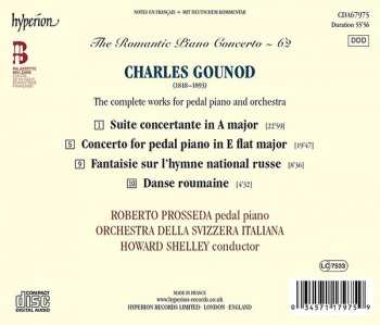 CD Charles Gounod: The Complete Works For Pedal Piano & Orchestra 194057