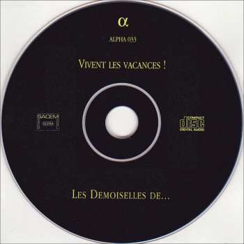 CD Charles Gounod: Vivent Les Vacances ! (Mélodies De Gounod, Saint-Saëns & Lalo) 330678