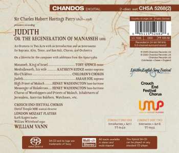 2SACD Charles Hubert Hastings Parry: Judith 312226