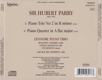 CD Charles Hubert Hastings Parry: Piano Trio No 2 & Piano Quartet 294484