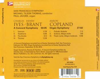 SACD Charles Ives: A Concord Symphony / Organ Symphony 280073