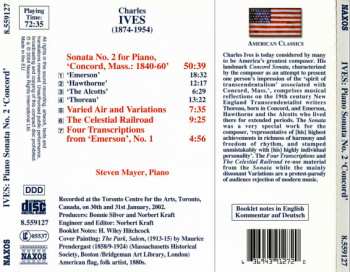 CD Charles Ives: Piano Sonata No. 2 'Concord' / The Celestial Railroad 250167