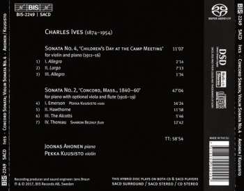 SACD Charles Ives: Piano Sonata No.2 / Violin Sonata No.4 147174