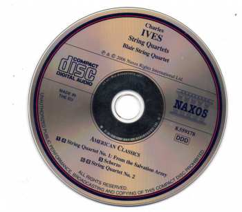 CD Charles Ives: String Quartets 319638