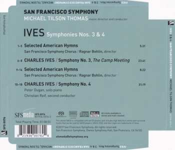 SACD Charles Ives: Symphonies No. 3 (The Camp Meeting) / Symphony No. 4 259163