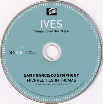 SACD Charles Ives: Symphonies No. 3 (The Camp Meeting) / Symphony No. 4 259163