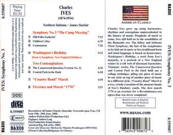 CD Charles Ives: Symphony No. 3 • Washington's Birthday • Two Contemplations 462037