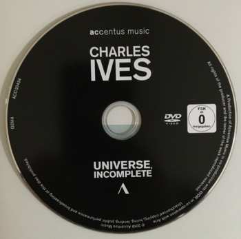 2DVD Charles Ives: Universe, Incomplete  /  The Unanswered Ives 286825