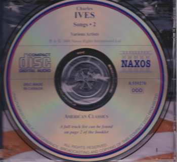 CD Charles Ives: Songs * 2 429545