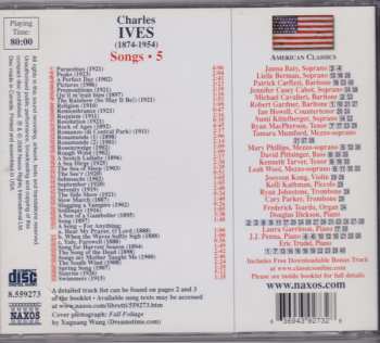 CD Charles Ives: Songs * 5 517423